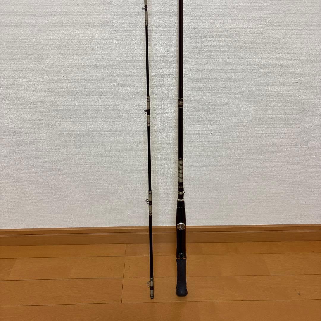 ダイワバスロッド 2ピース ブラック Daiwa バスロッド