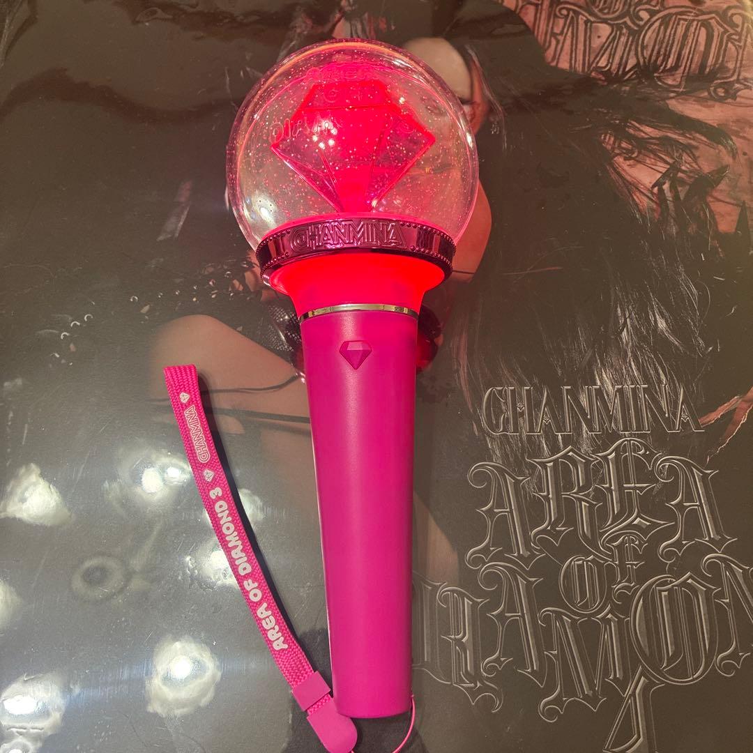 ちゃんみなAREA OF DIAMOND4ダイアモンド席 特典品、ペンライト2個