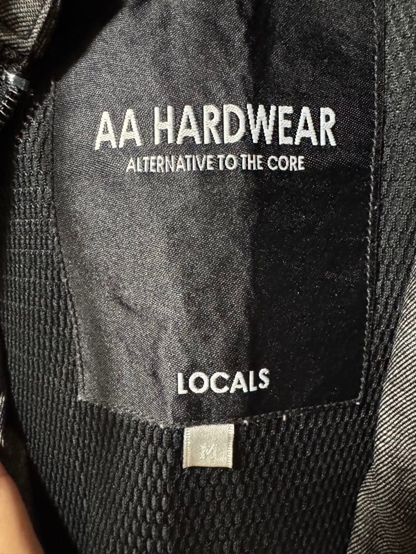 【ほぼ新品】AA HARDWEAR スノーボード　ウェア　グレー　M ジャケット