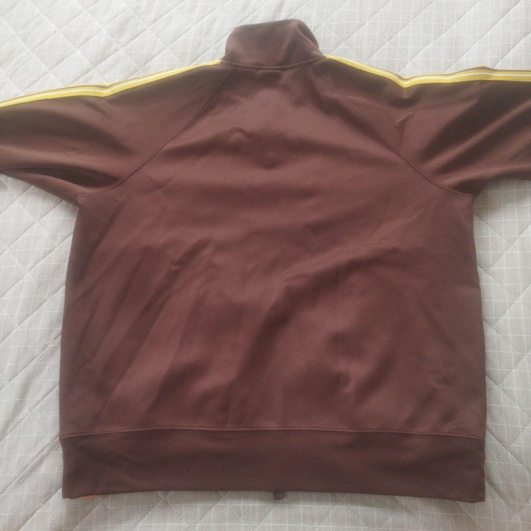 【美品】ブラウン ジッパー付きジャケット スポーツ