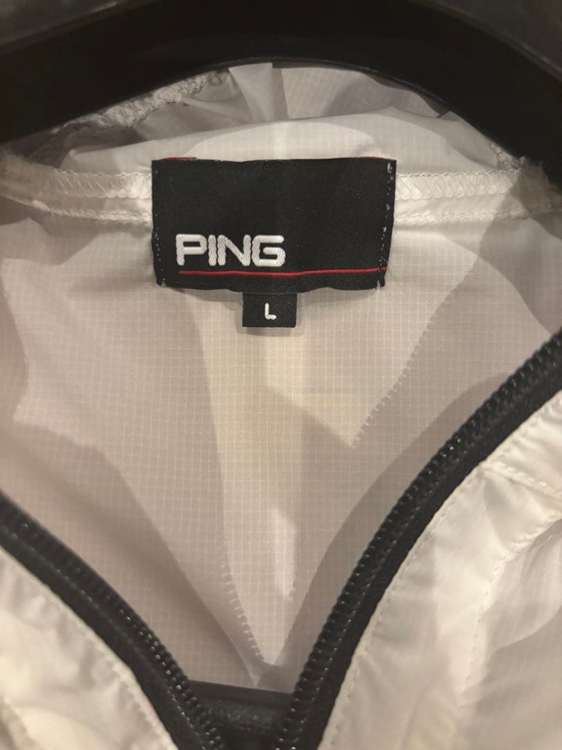PING ゴルフウェア フード付き ジャケット Lサイズ