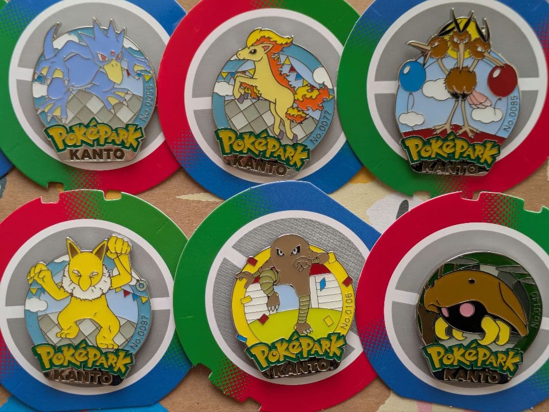 ポケモン　ポケパークカントー　ピンバッジ
