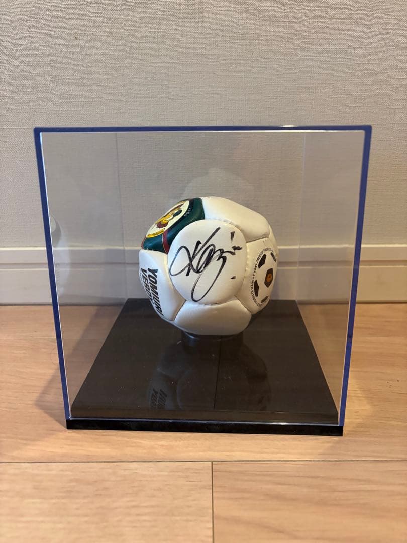 三浦知良　カズ　KAZU サインボール　ヴェルディ川崎　Verdy