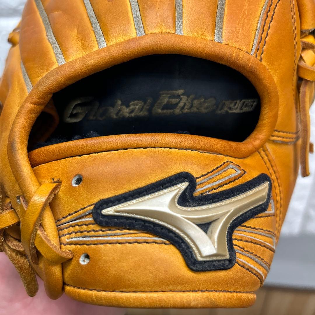 【良型】野球 グローブ 軟式 少年野球 ミズノ 投手用 グローバルエリート