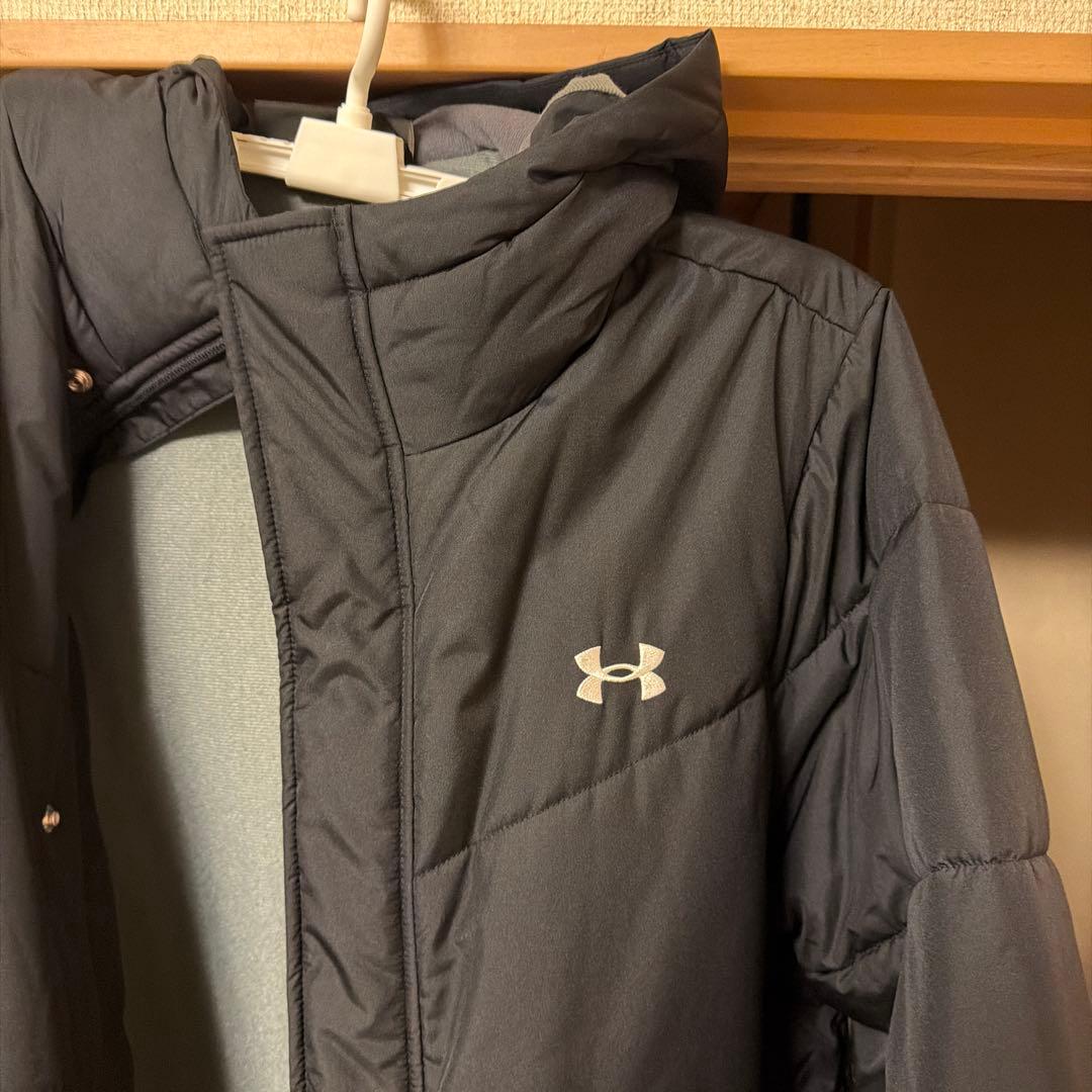 Under Armour 黒 ベンチコートXXL