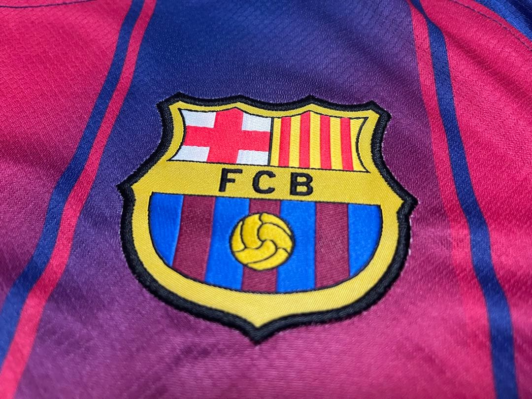 【長袖L】①25/26 FC バルセロナ ホーム ユニフォーム