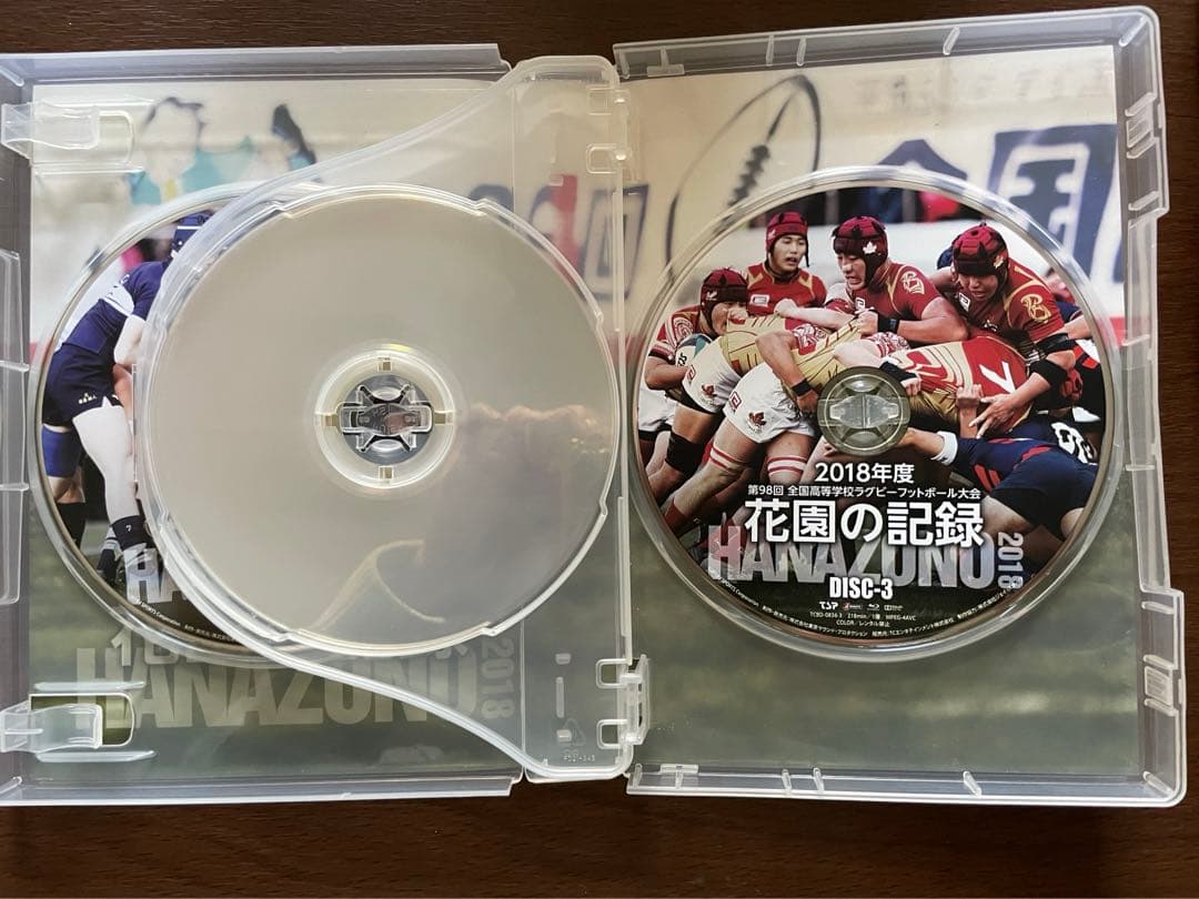 2018年度　全国高等学校ラグビー花園の記録Blu-ray3枚組