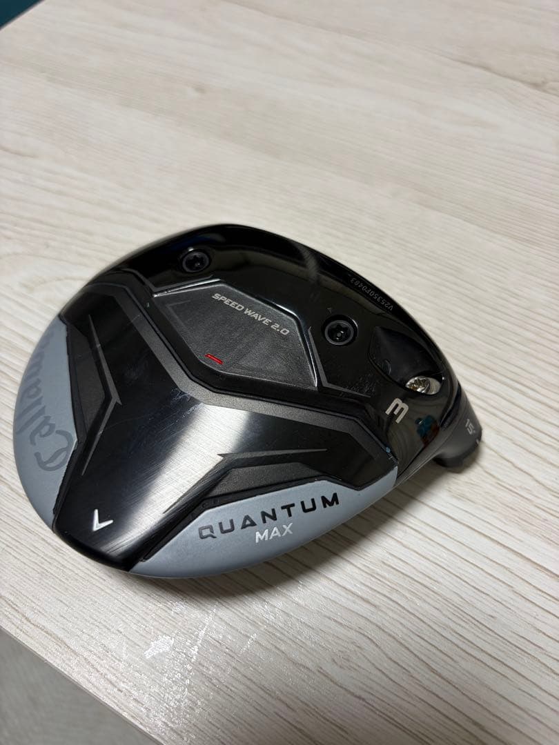 キャロウェイ 最新　QUANTUM MAX フェアウェイウッド 15° 3w