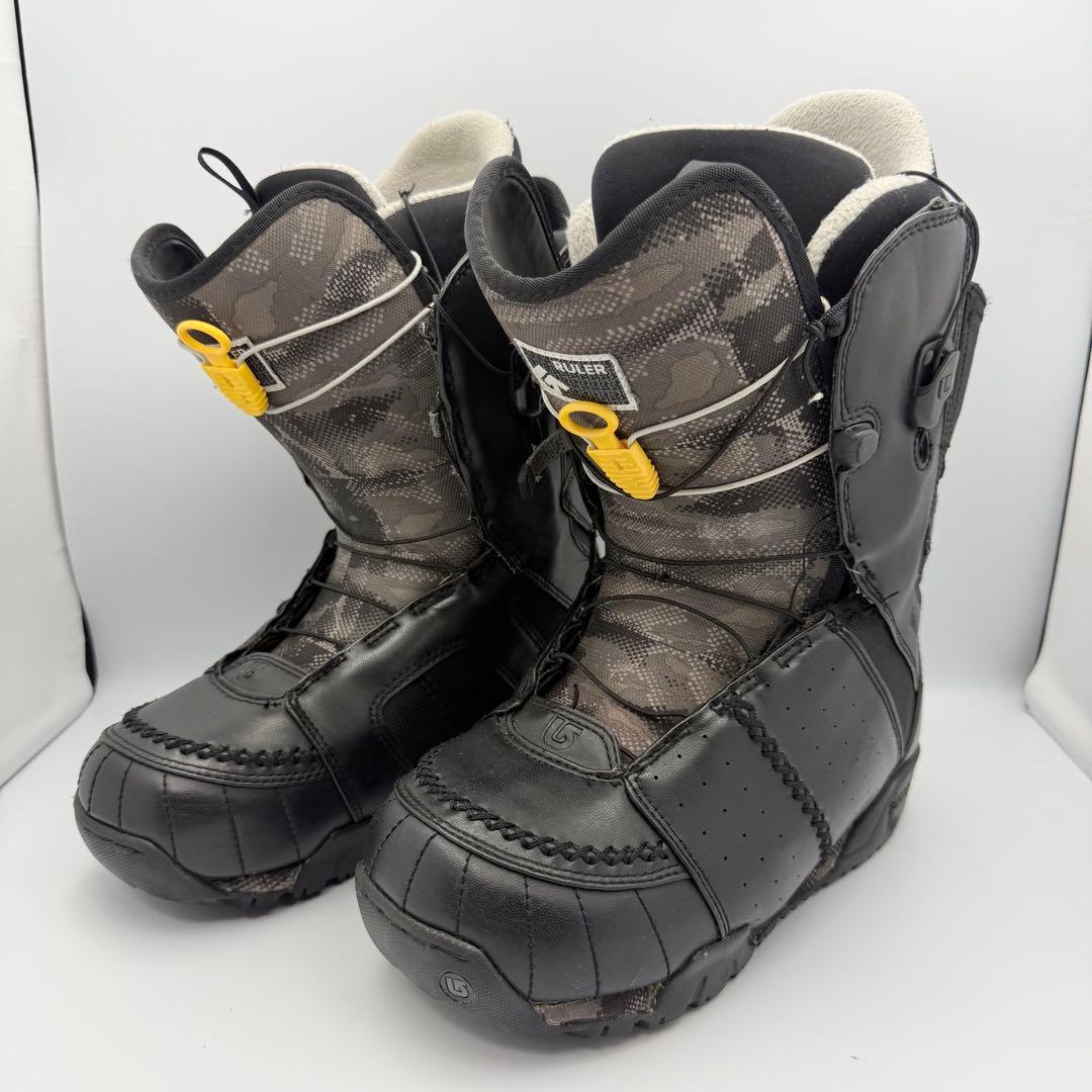 【美品】BURTON RULER スノボブーツ 26cm 327-12