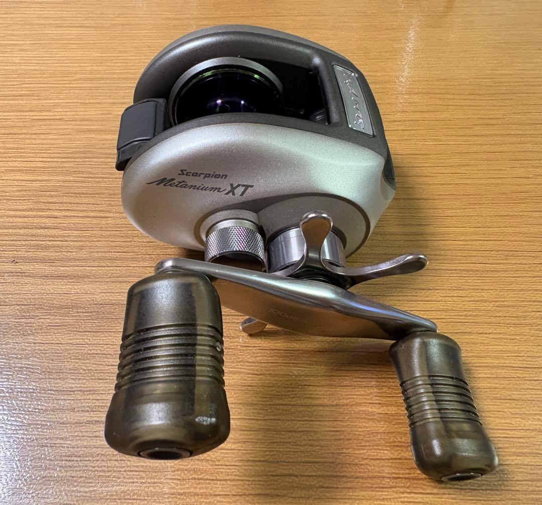 極美品 シマノ 97 スコーピオン メタニウム XT ベイトリール 右巻き