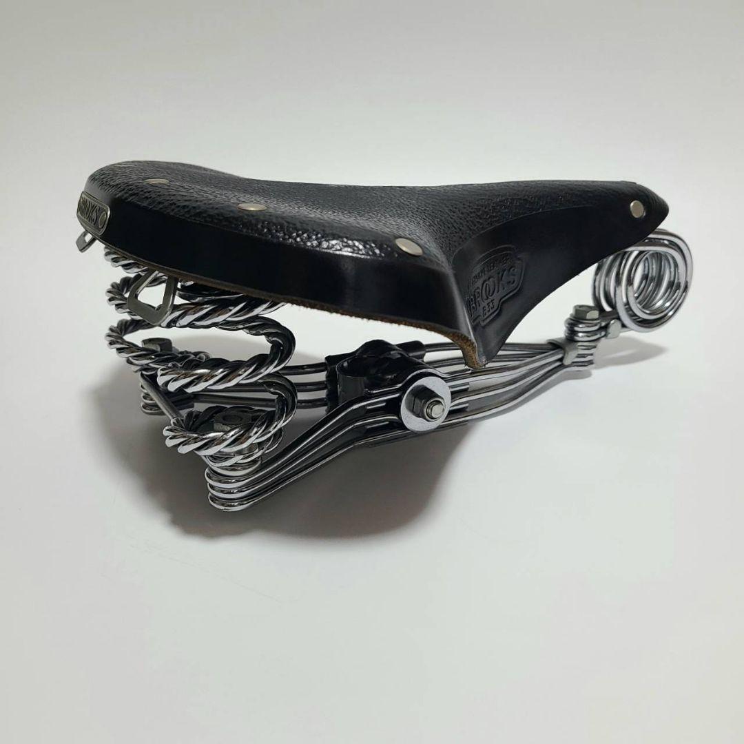 BROOKS ブルックス　レザー　サドル　【B-33】CHROME ブラック