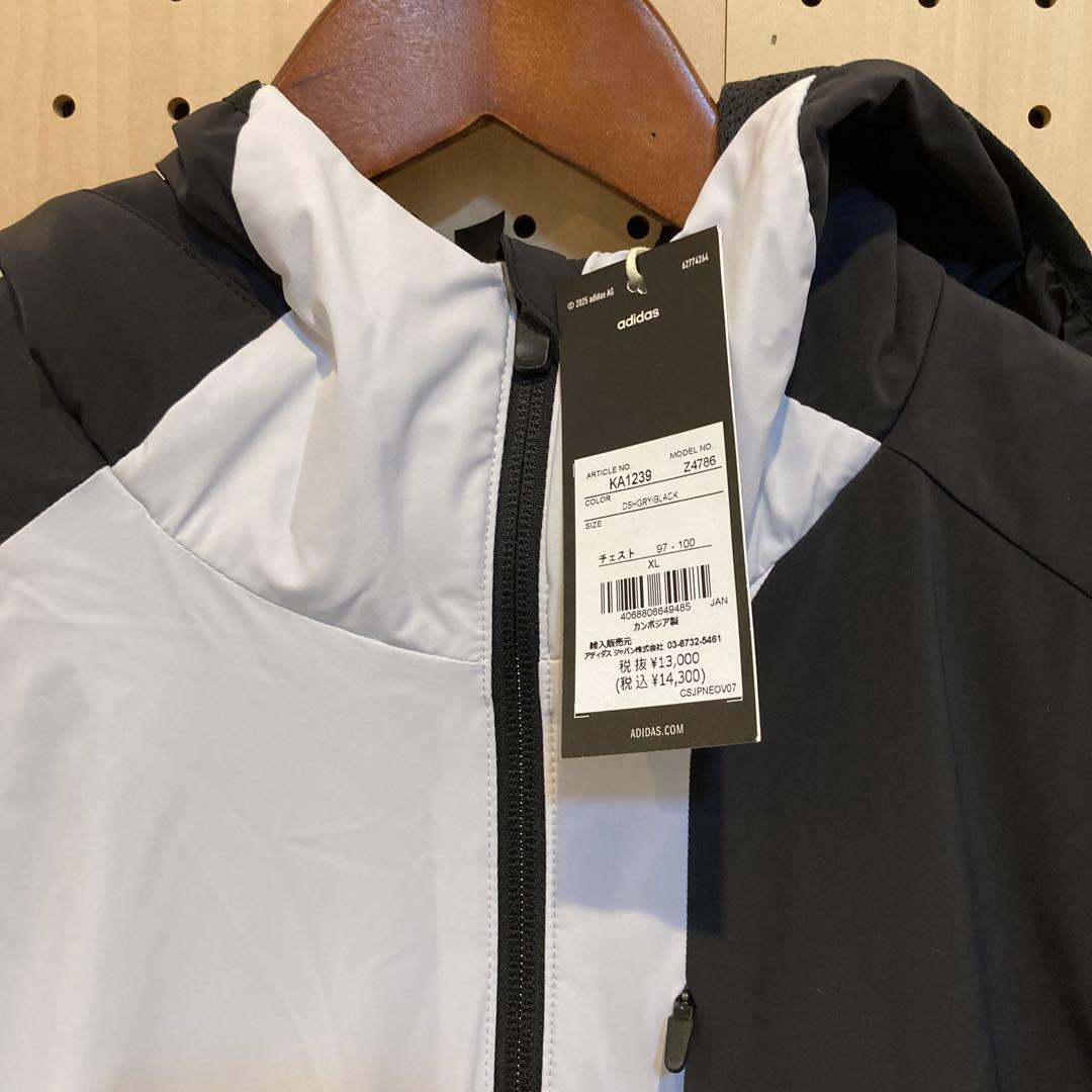 メンズレギュラーフィットストレッチウーブン トラックトップ XL（KA1239