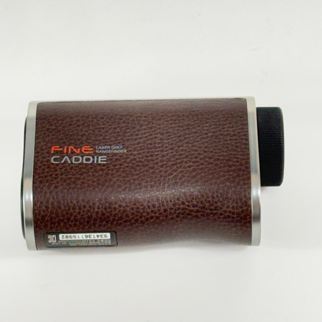 中古 FINE CADDIE レーザー距離計 ファインキャディ J300ブラウン