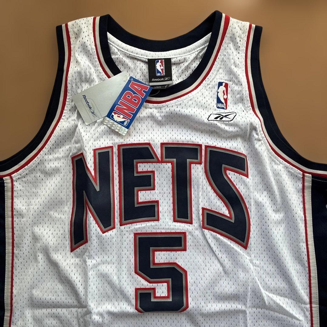 [新品未使用] Reebok NBA NETS KIDD 5 スウィングマン L