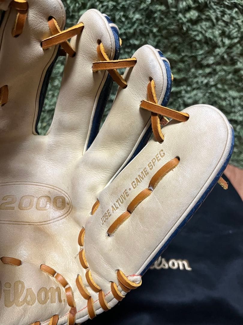 Wilson A2000 JA27 硬式内野手用グラブ キャメル×ネイビーSSS
