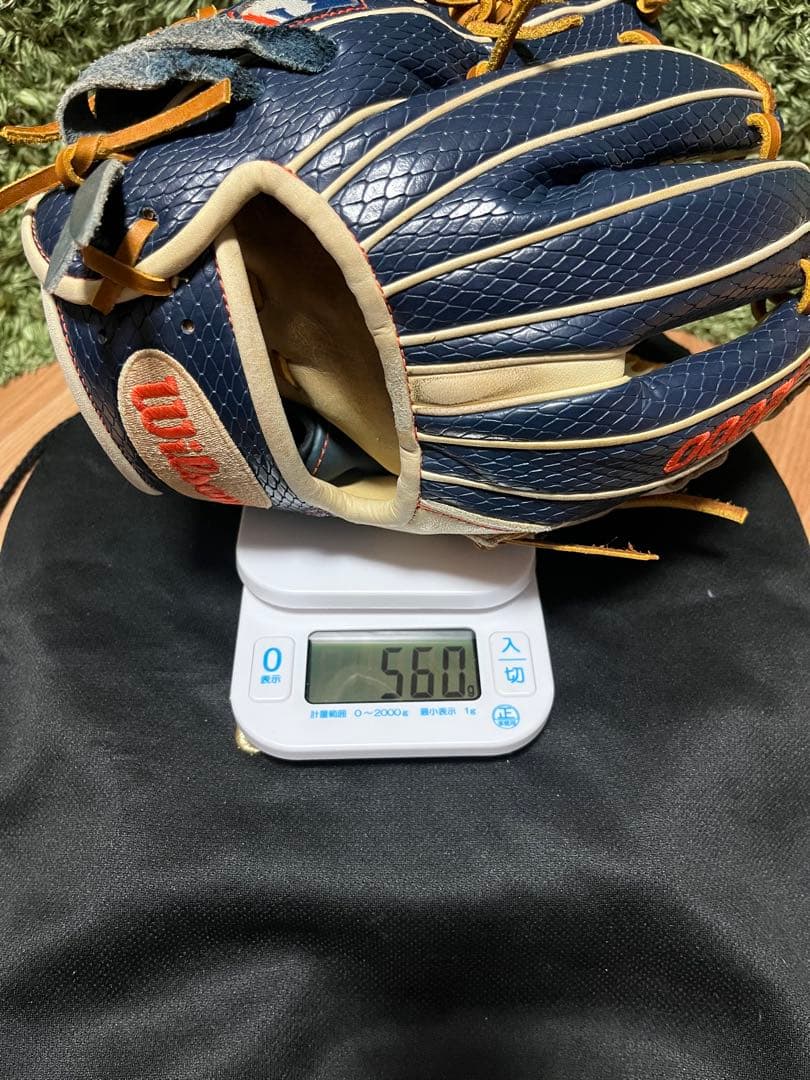 Wilson A2000 JA27 硬式内野手用グラブ キャメル×ネイビーSSS