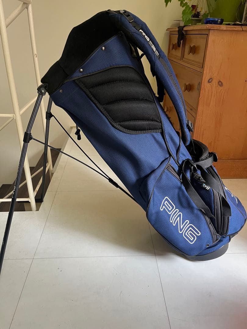 PING キャディバッグ スタンド型　ネイビー HOOFER VANTAGE