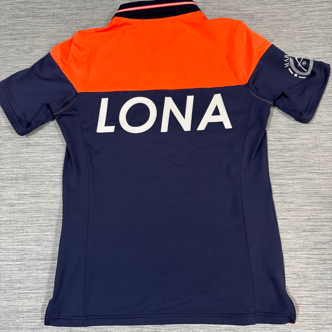 MARK&LONA マークアンドロナ　レディース　半袖ポロシャツ38