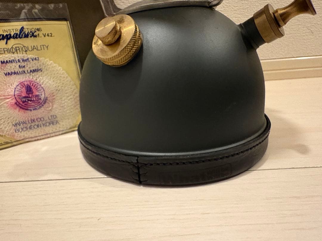 Vapalux M320ランタン + イワタデンキ クラッシュアイス ホヤ