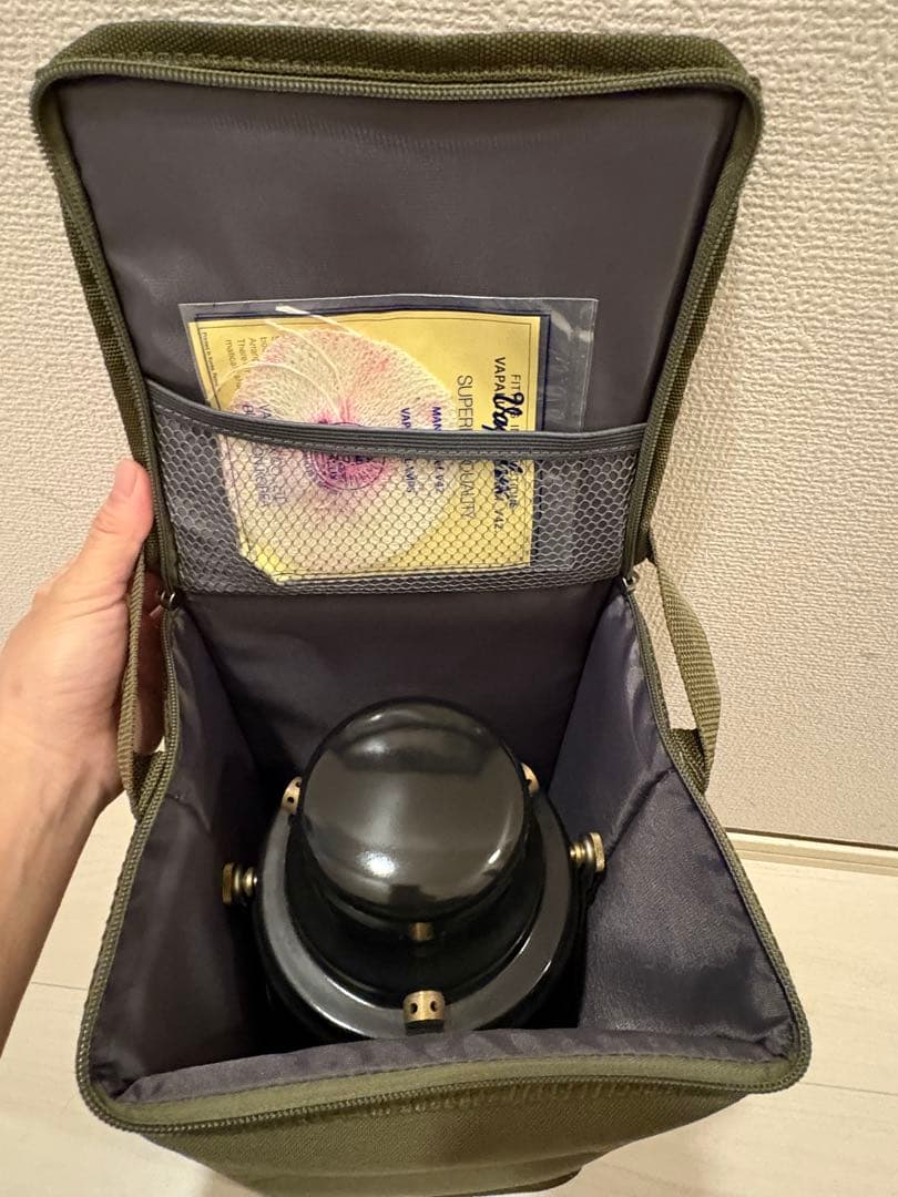 Vapalux M320ランタン + イワタデンキ クラッシュアイス ホヤ