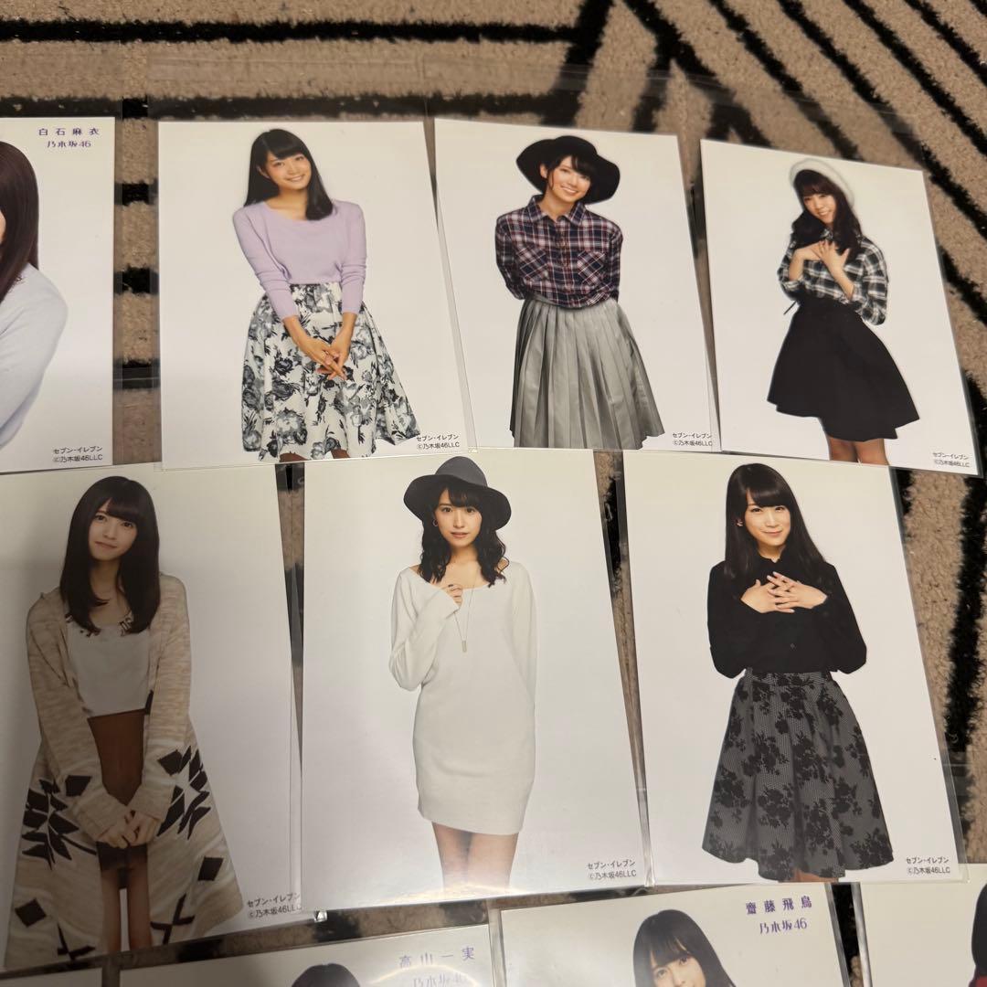 乃木坂46 生写真 まとめ売り 111枚 橋本奈々未・西野七瀬・白石麻衣 含む