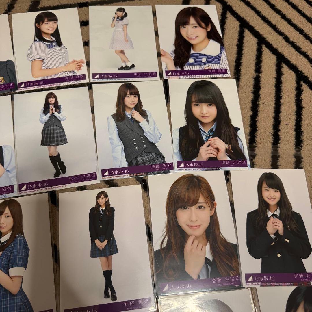 乃木坂46 生写真 まとめ売り 111枚 橋本奈々未・西野七瀬・白石麻衣 含む