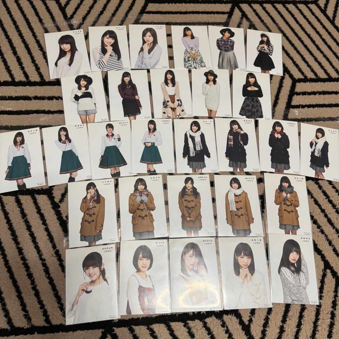 乃木坂46 生写真 まとめ売り 111枚 橋本奈々未・西野七瀬・白石麻衣 含む