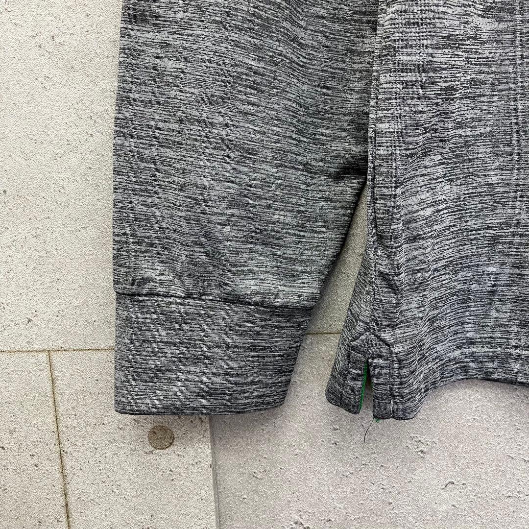 ARNOLD PALMER GOLF 長袖 モックネックシャツ グレー