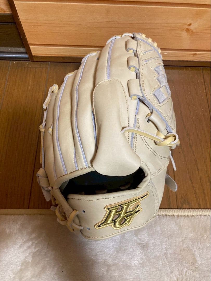 HIGOLD ハイゴールド クリーム 投手用 硬式 グローブ
