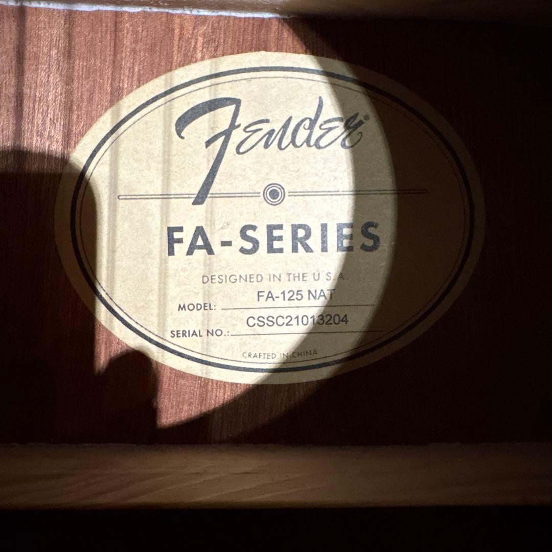 Fender FA-125 アコースティックギター