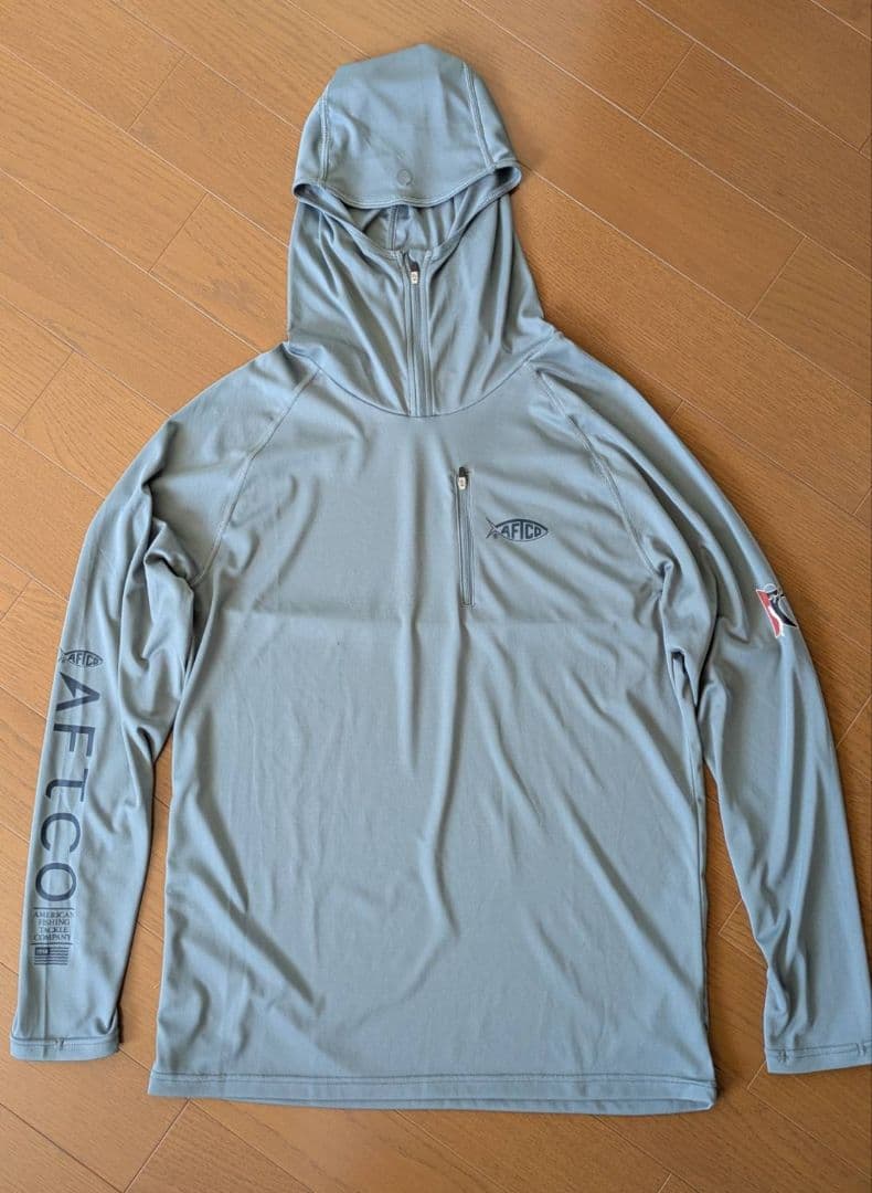 AFTCO jason christie hooded M アフコ グレー