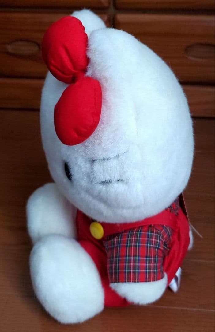 90年代　1998年　日本製　ヴィンテージ　ハローキティ ぬいぐるみ