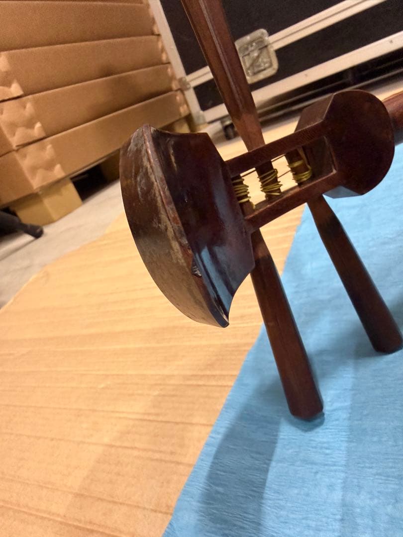 三味線本体 木製 白色