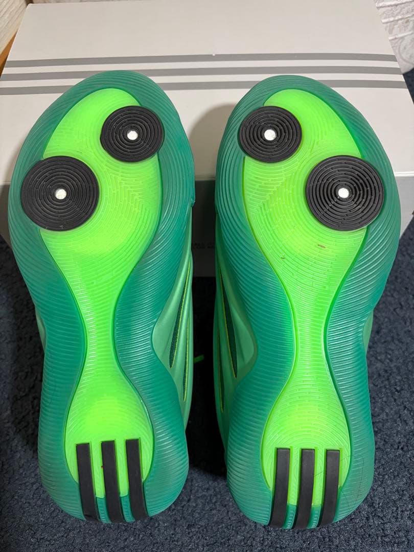ハーデン9 adidas バスケットボールシューズ グリーン