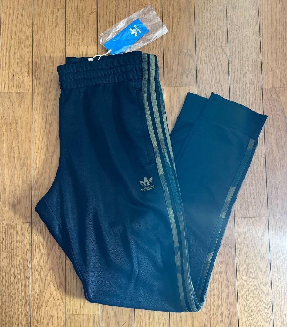 新品 adidas ジャージ セットアップ XO 黒 アディダス 迷彩柄