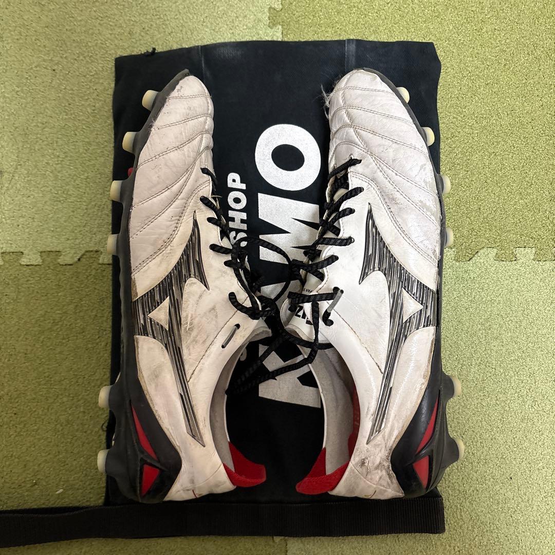 MIZUNO モレリアNEO 28.0cm サッカースパイク ホワイト人気サイズ