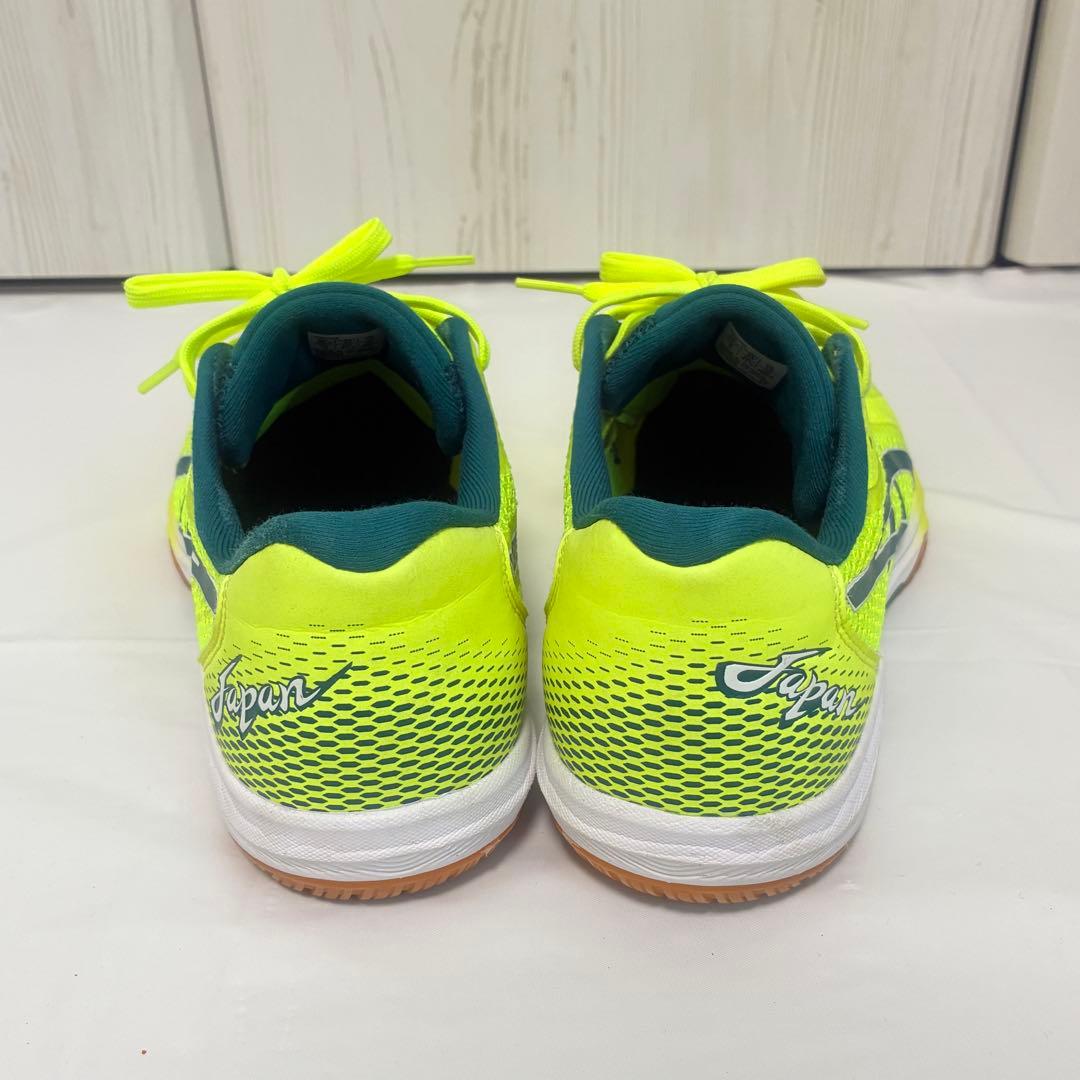 【美品】asics ローテジャパンライトFF 28cm イエロー バレーシューズ