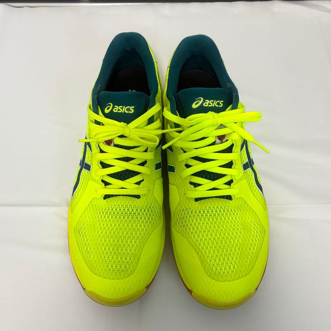 【美品】asics ローテジャパンライトFF 28cm イエロー バレーシューズ