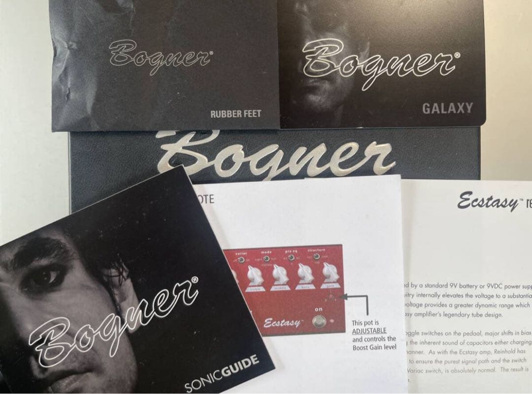 ギター Bogner ecstasy red