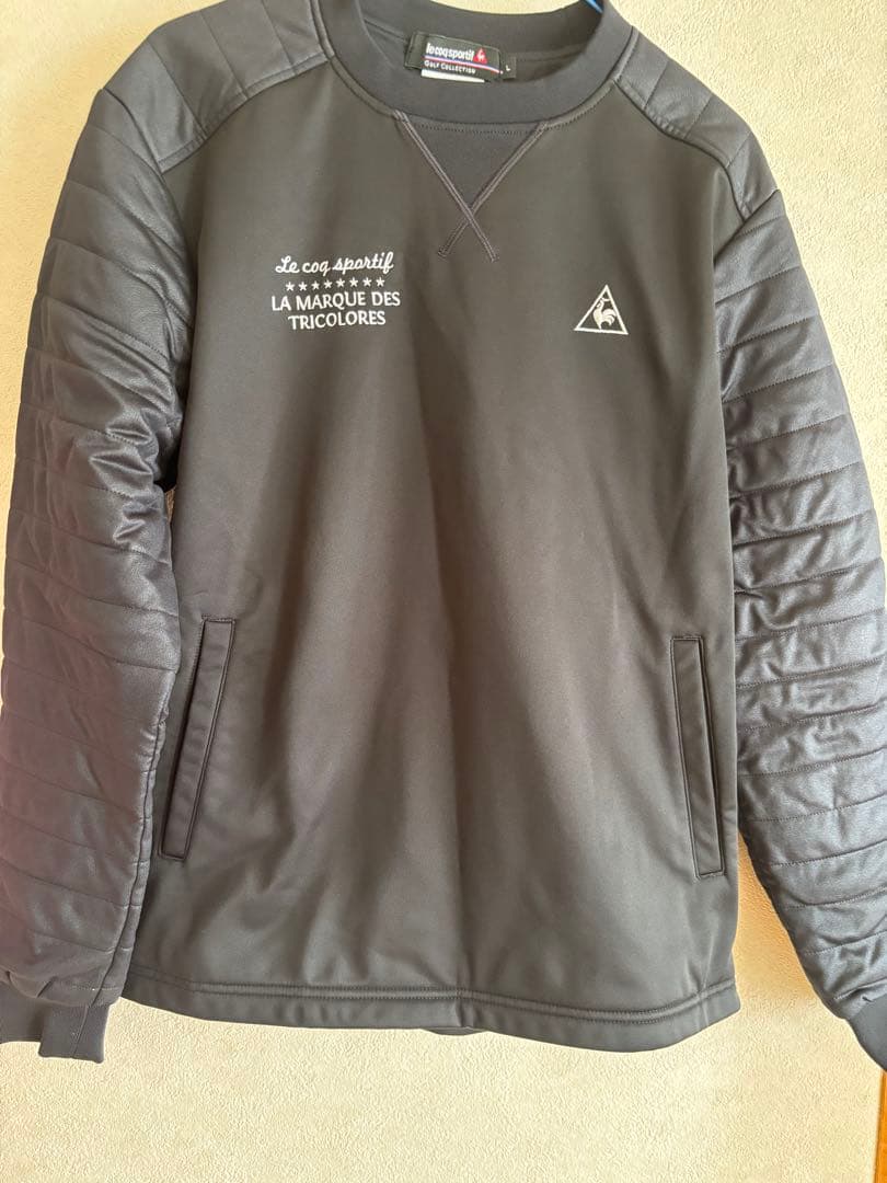 【値下げしました】le coq sportif ゴルフ　ブラックブルゾン