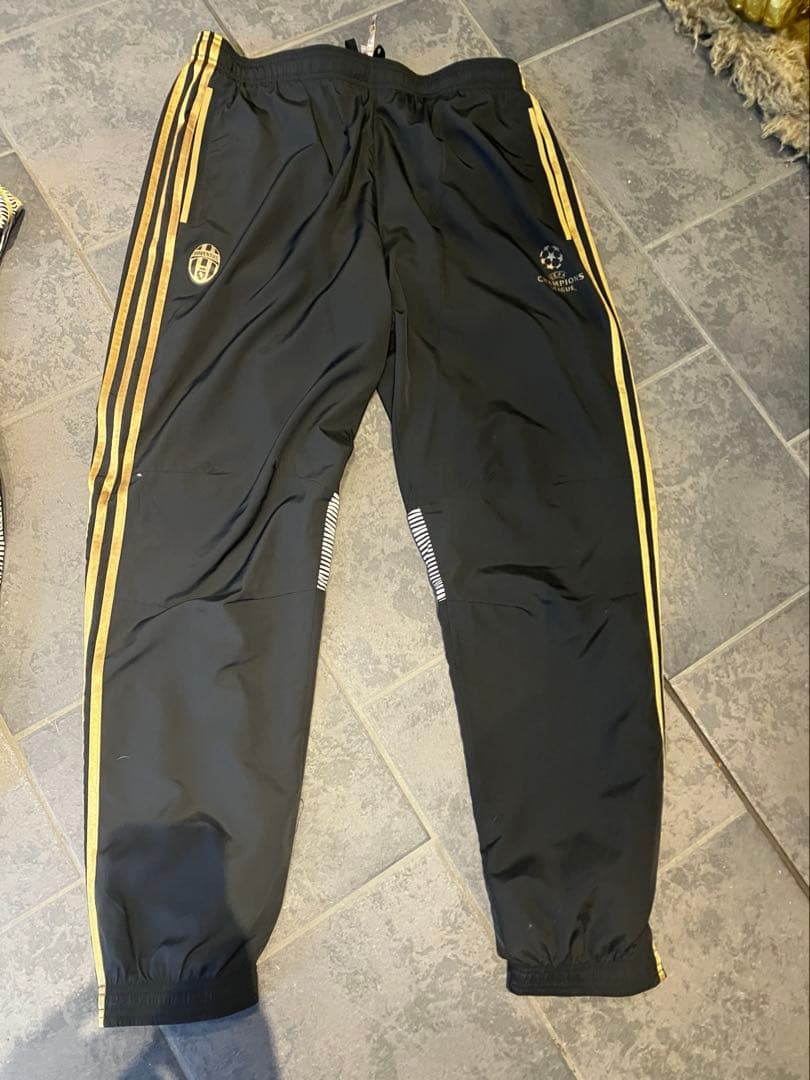 ル*ン様 adidas ジャージ上下セット 4XO ストライプ　美品