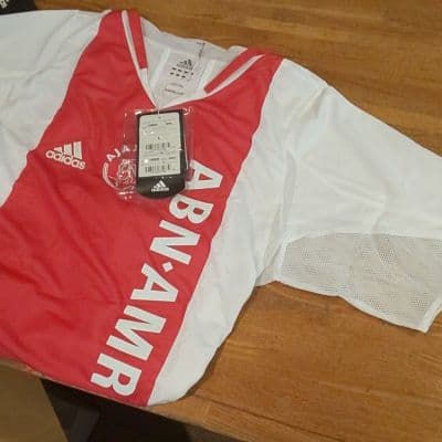 アヤックス04-05`選手仕様ホーム用半袖ユニフォーム