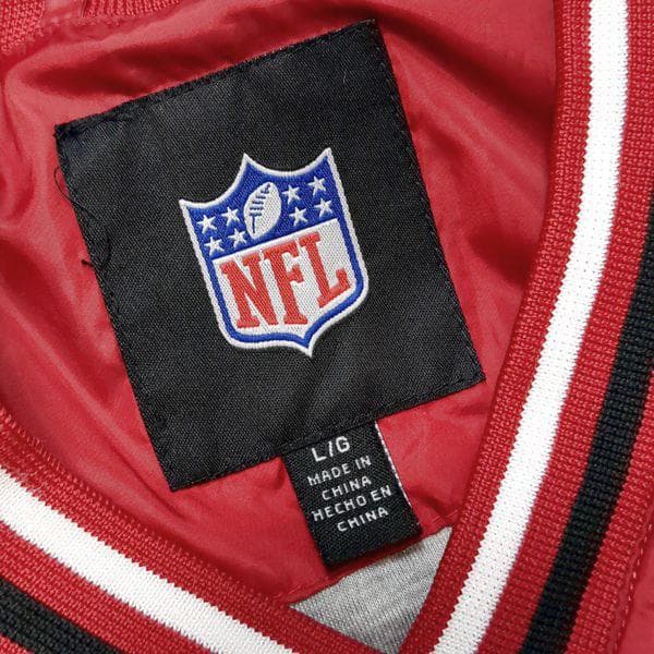 49ERS NFL プルオーバー ナイロンジャケット L フォーティーナイナーズ