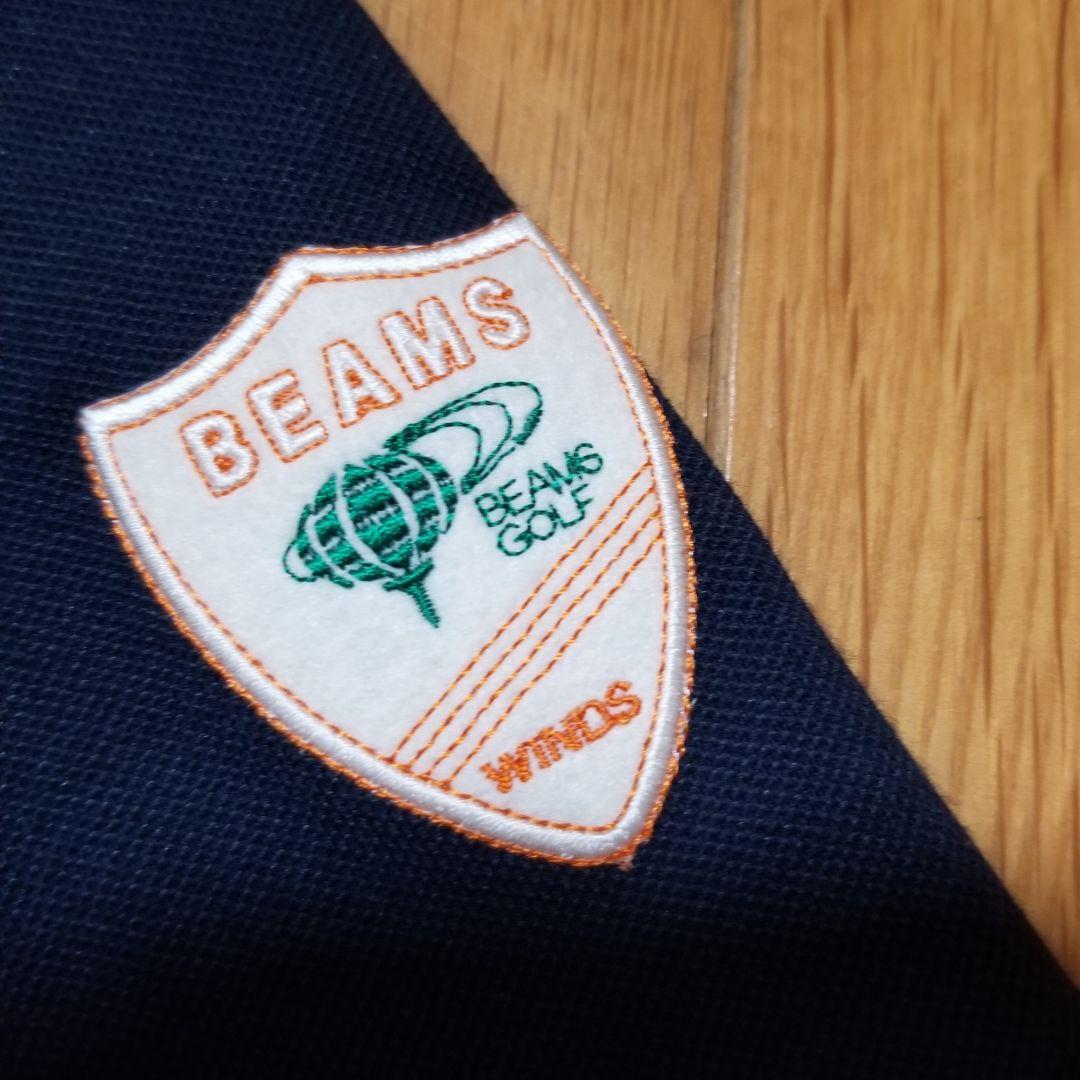 BEAMS GOLF半袖ポロシャツ　パープルレーベル　Lサイズ