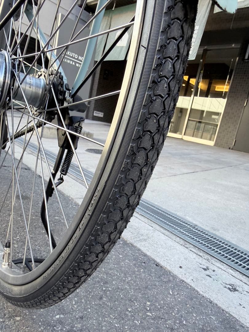 大阪府　ヤマハ　電動アシスト自転車　バッテリー8.7ah