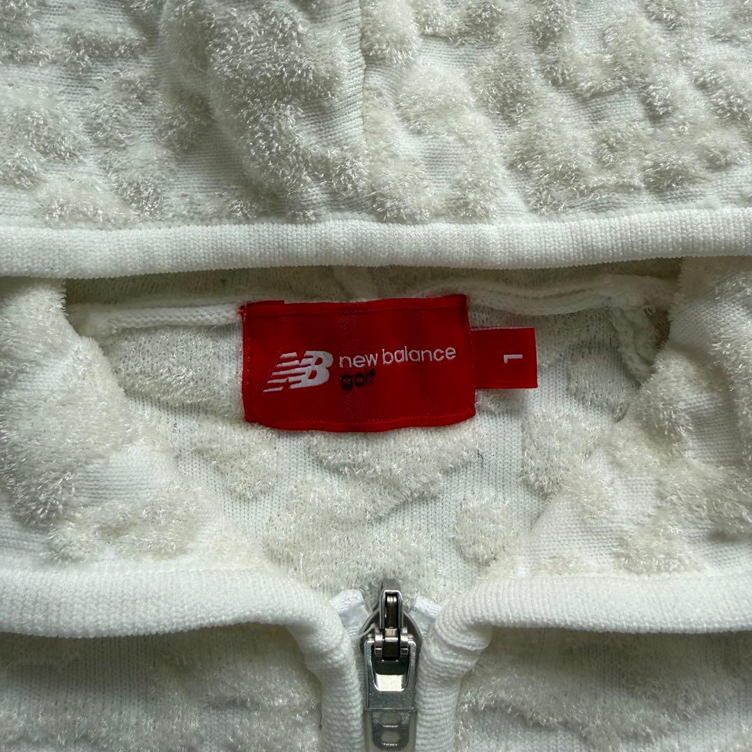美品⭐︎ new balance golf セットアップ ホワイト 洗濯可 1/0