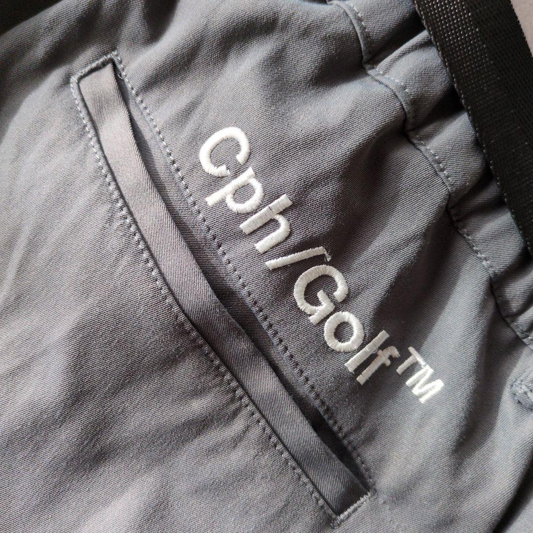 Cph/Golf アジャスタブルベルトパンツ グレー　限定セール
