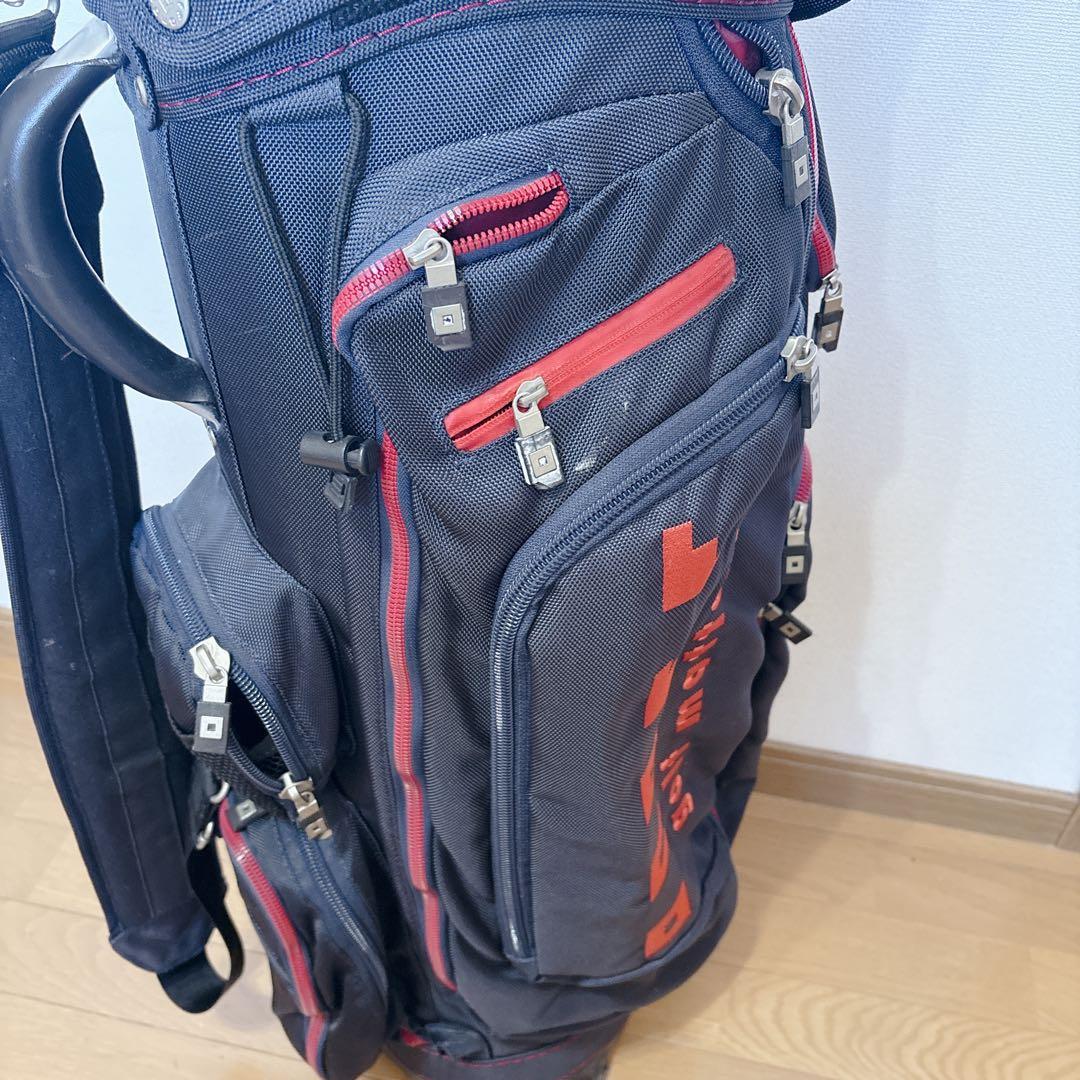 K461 onoff ラボデザイン ネイビー キャディバッグ