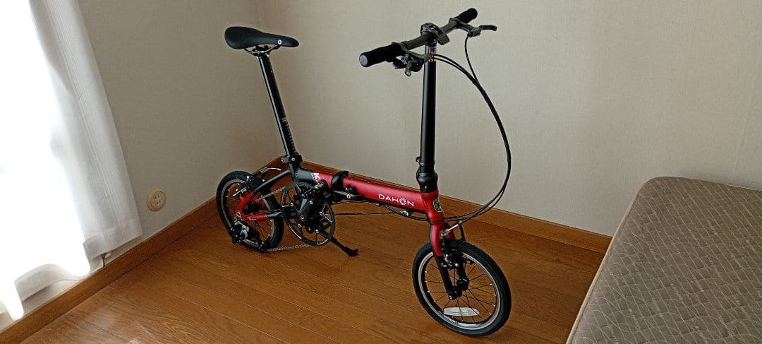 【新品同様】ダホンDAHON K3 14インチ折りたたみ自転車・輪行袋等おまけ有