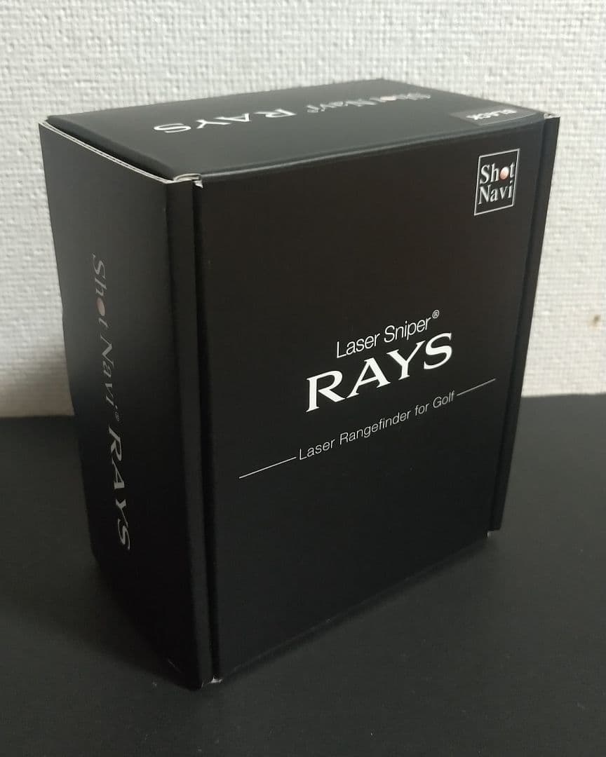 メル98223 ShotNavi RAYS ゴルフ用距離計 超軽量